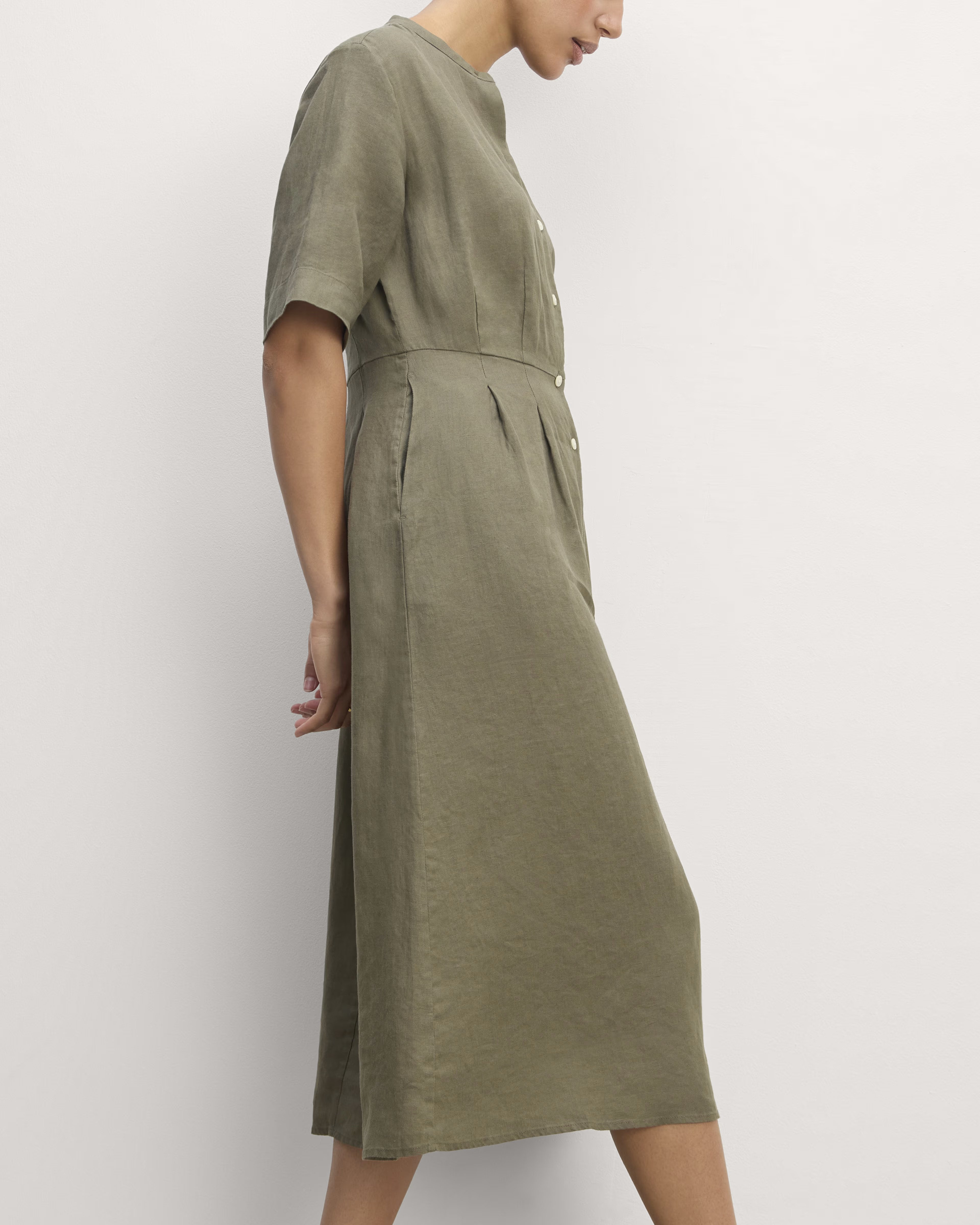 The Frolic Dress in Linen | Everlane