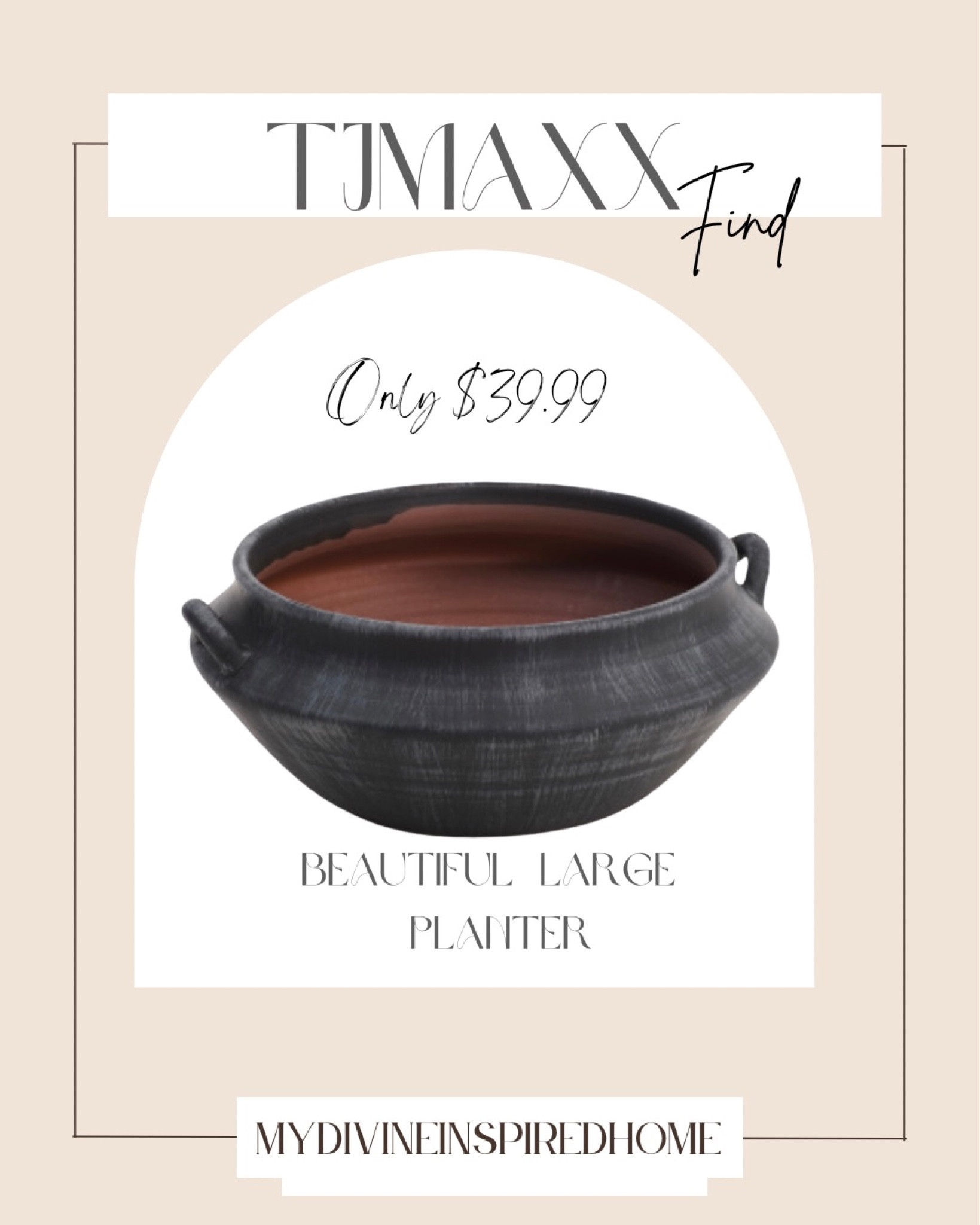 Beautiful large size planter for only $39.99! Such a steal! This is definitely a must have! ✨

#LTKhome #LTKunder50 #LTKFind