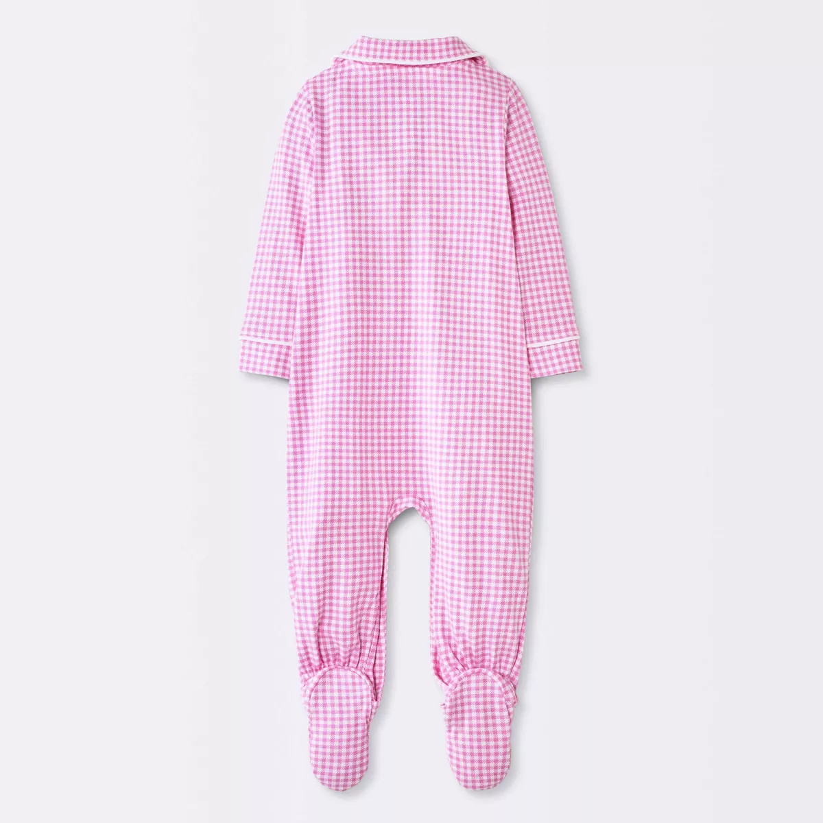 Baby Girls' Gingham Mommy & Me Sleep N' Play - Cloud Island™ Pink 0-3M | Target