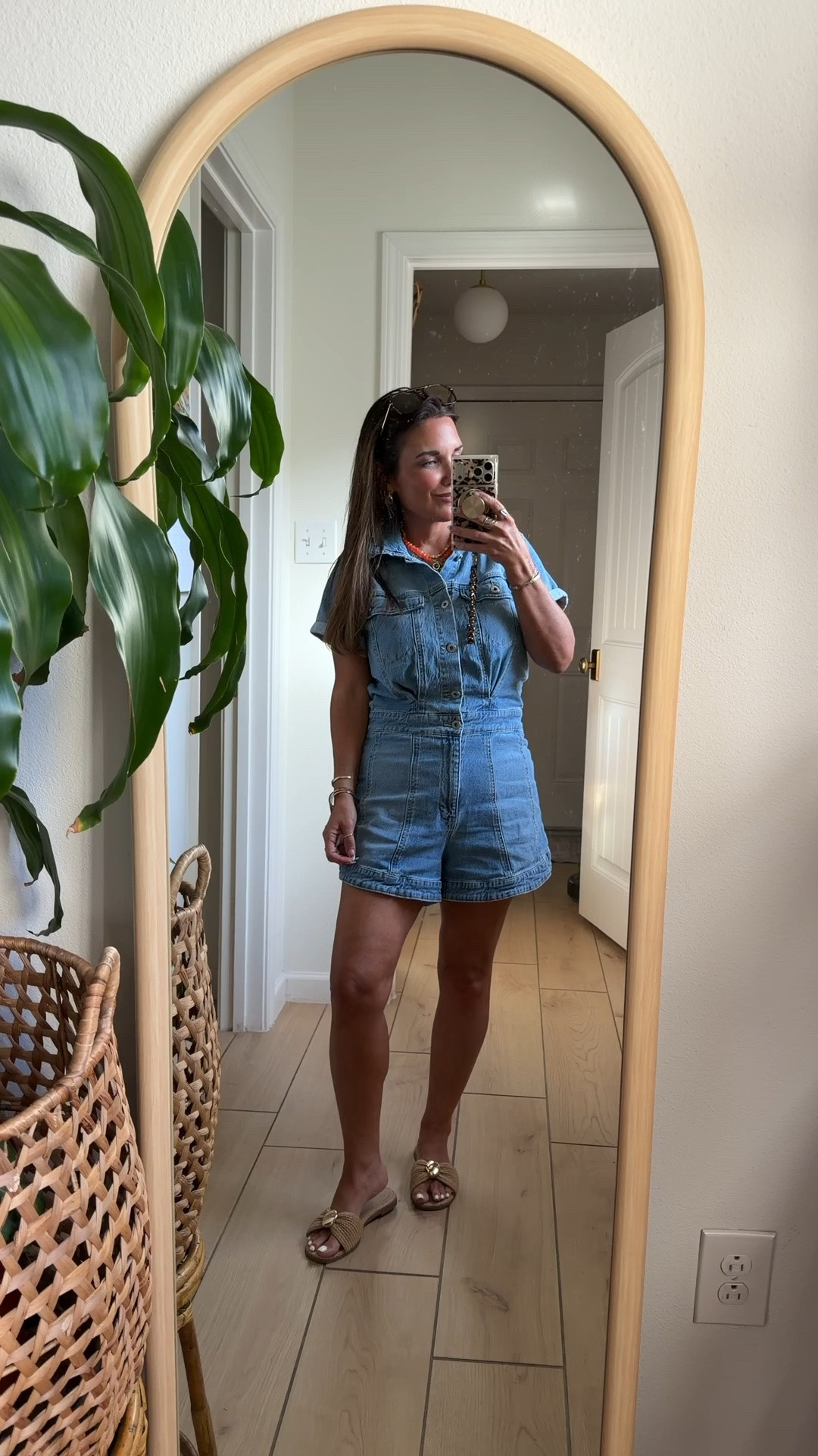 Denim romper for the win!! 
I’ll never refuse a cute romper!!!
Smaller sizes are sold out so linked a similar one too. 
Wearing size small.

#LTKOver40 #LTKSeasonal #LTKPetite
#walmartfashion #walmartstyle

#LTKootd #LTKmomlife #LTKOver40
