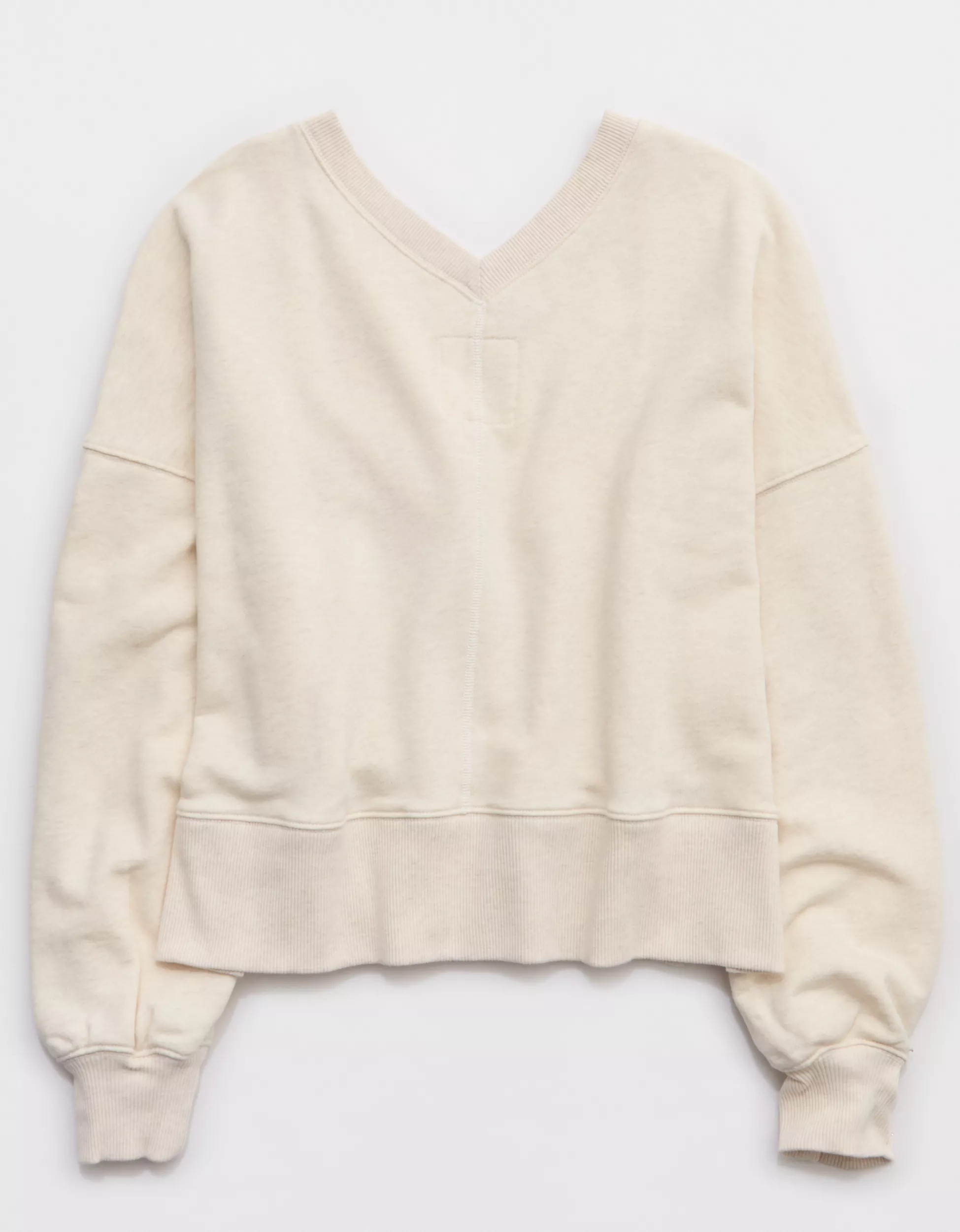 Aerie Go-To V Neck Sweatshirt | Aerie