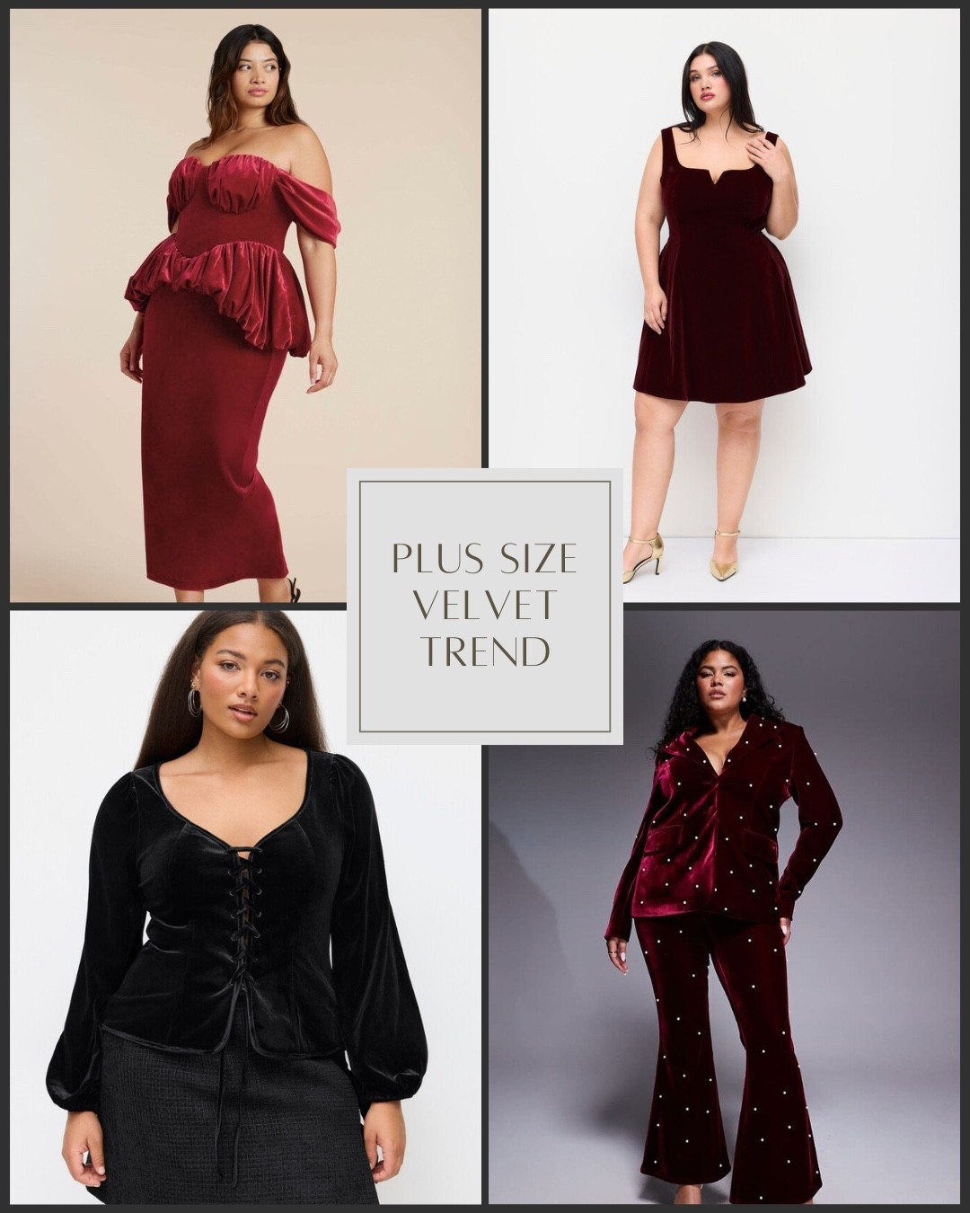 Plus size winter trend: Velvet

#LTKOver40 #LTKPlusSize #LTKMidsize