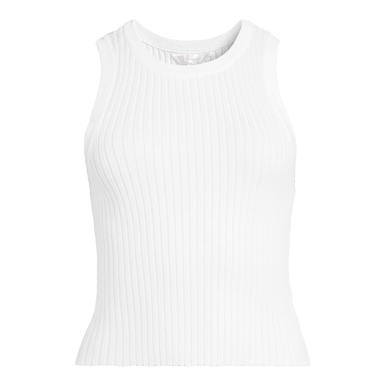 No Boundaries Juniors Ribbed Sweater Tank Top | Walmart (US)