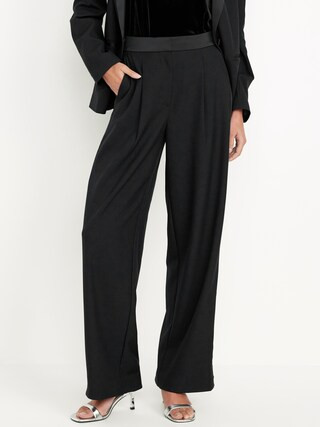 Extra High-Waisted Wide-Leg Trouser Pants | Old Navy (CA)