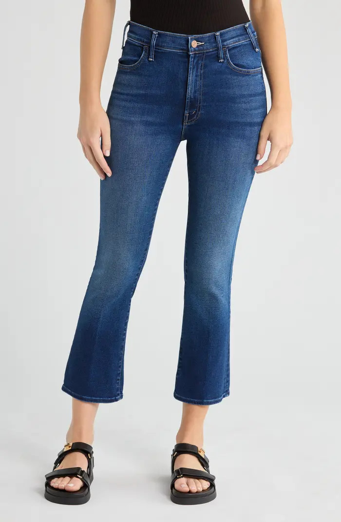Lil' Hustler Frayed Ankle Bootcut Jeans | Nordstrom