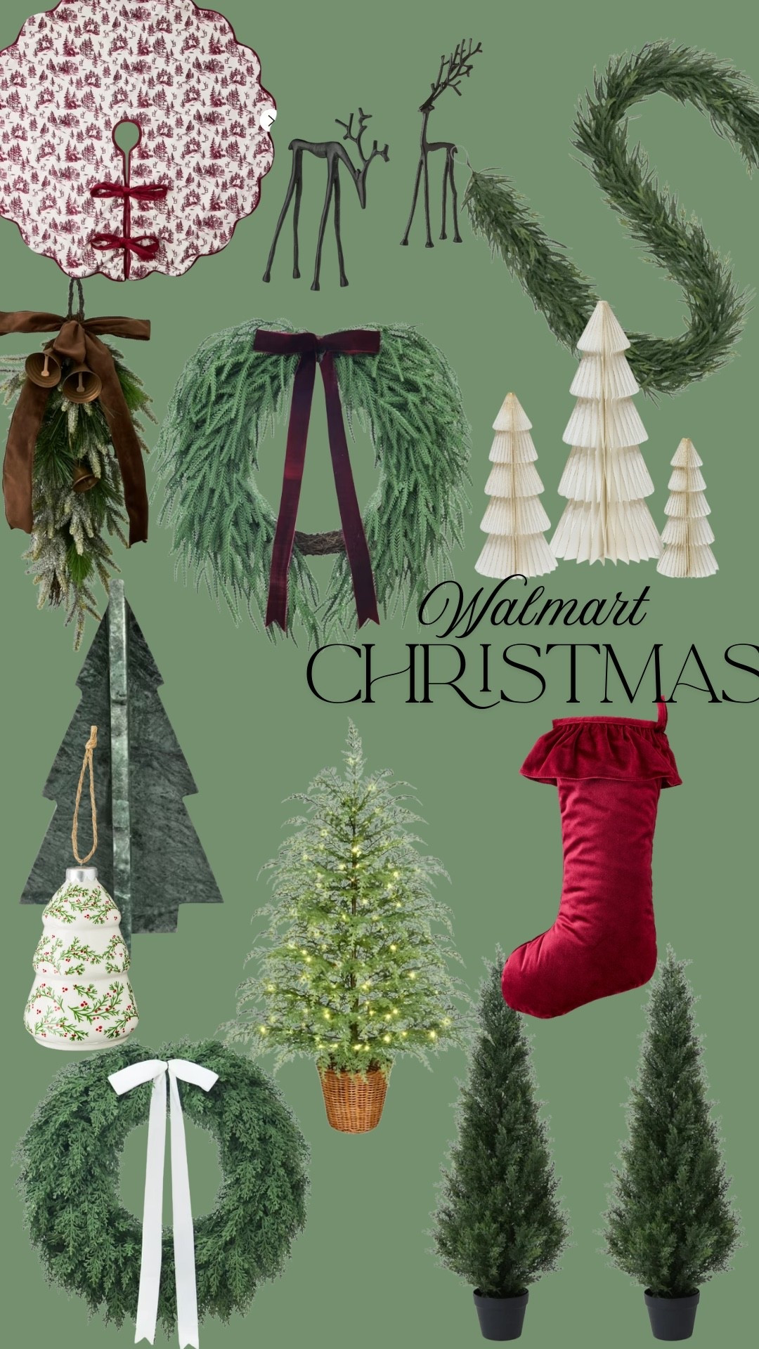 The most beautiful, traditional holiday finds now in stock at Walmart. These WILL SELL OUT!!

#LTKHome #LTKSeasonal