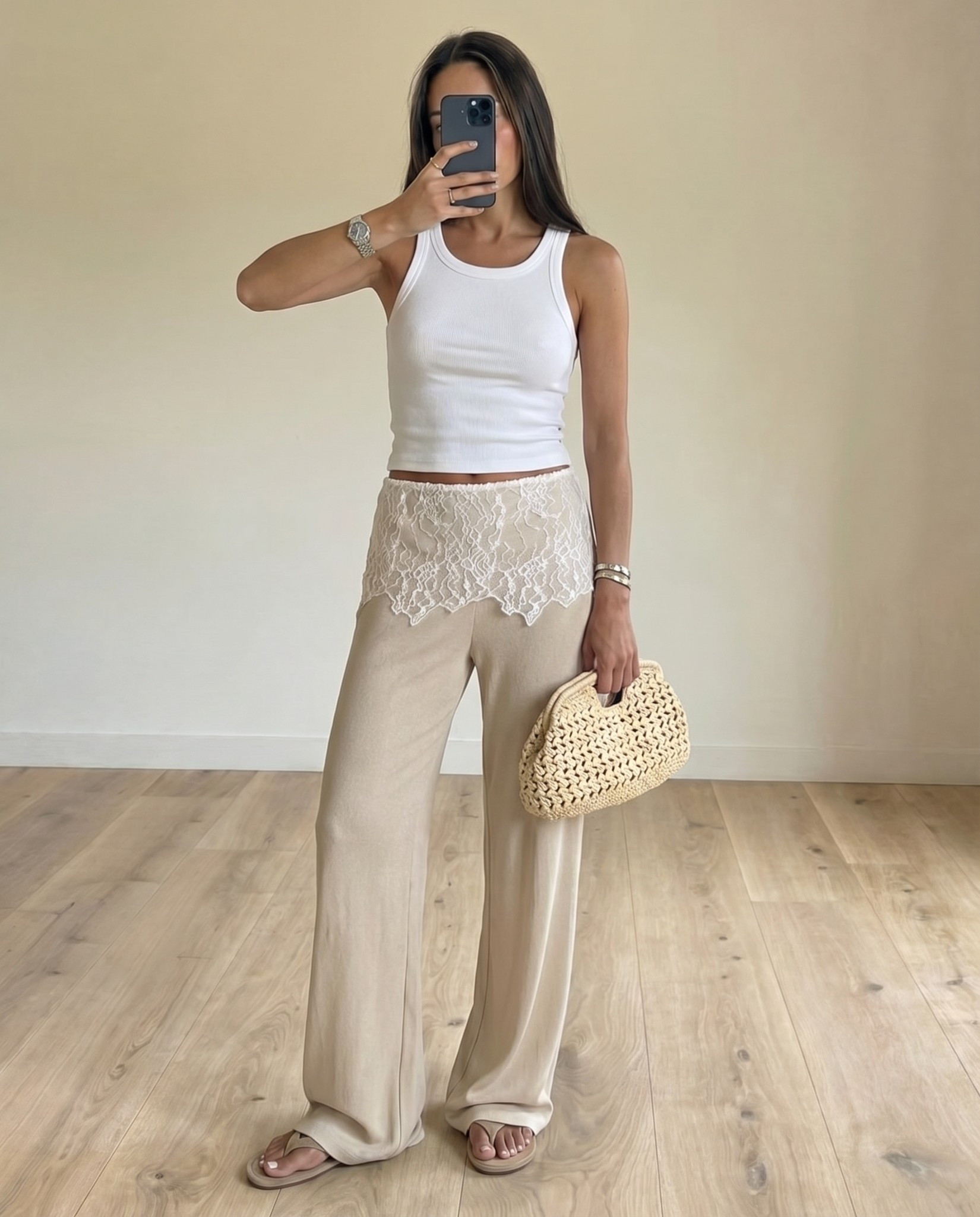 Neutral Lace Trousers🤎

#LTKspring #LTKtravel #LTKsummer