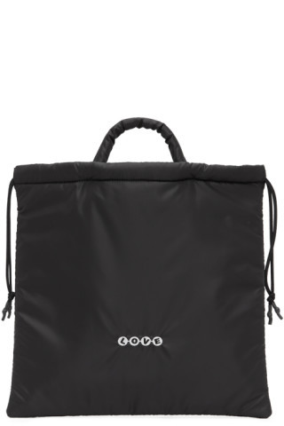 Black Love Kinchaku Bag | SSENSE 