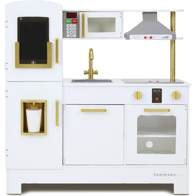 Teamson Kids - Little Chef Munich Retro Play Kitchen, White | Maisonette