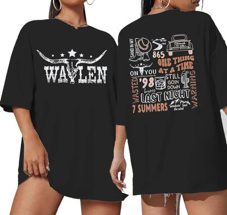 Where are my country girls at? This Morgan Wallen tee is adorbs. It also comes in a few different colors. It’s $21.99! 

#LTKFindsUnder50