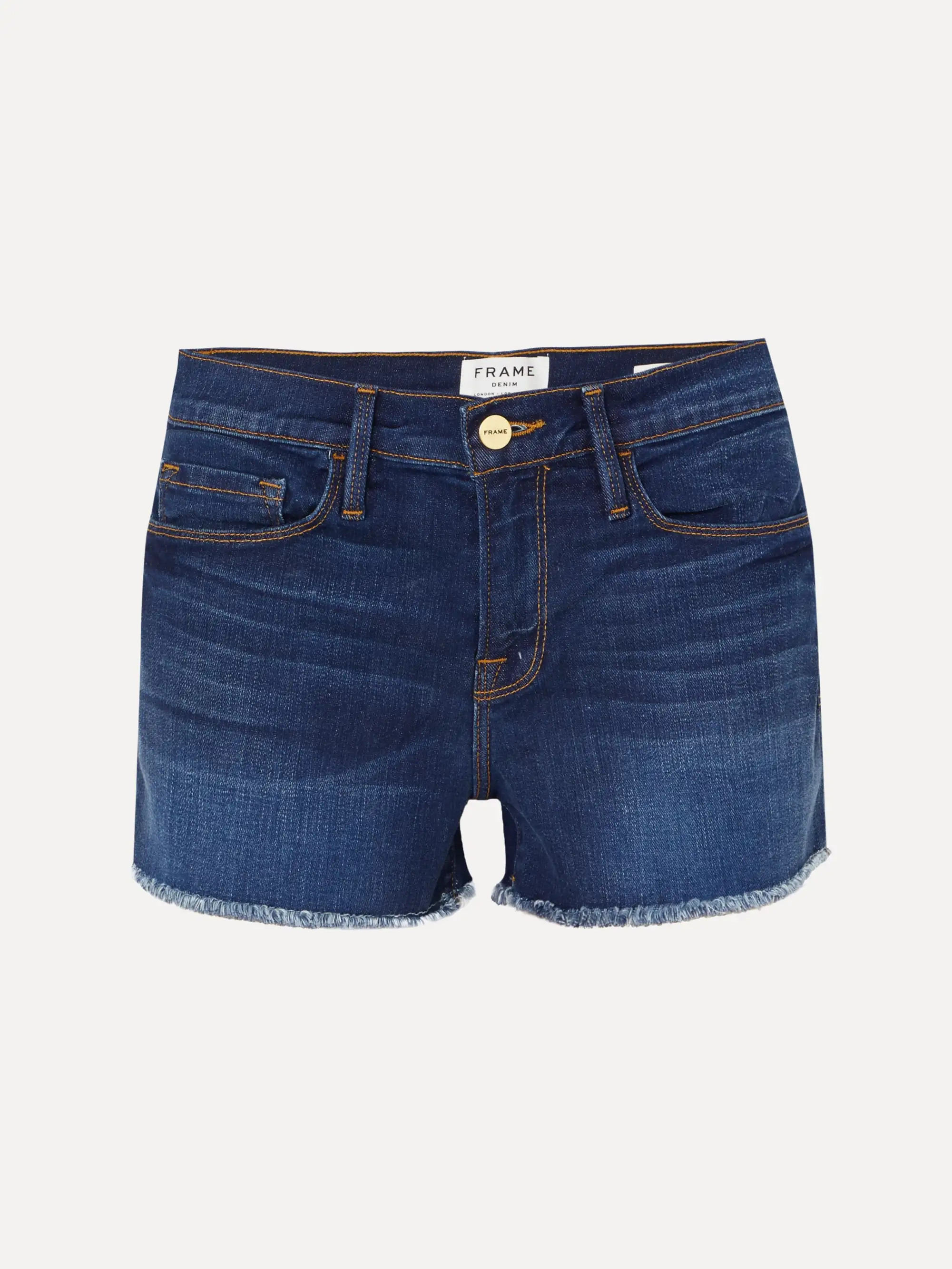 Le Cutoff frayed denim shorts | NET-A-PORTER (UK & EU)