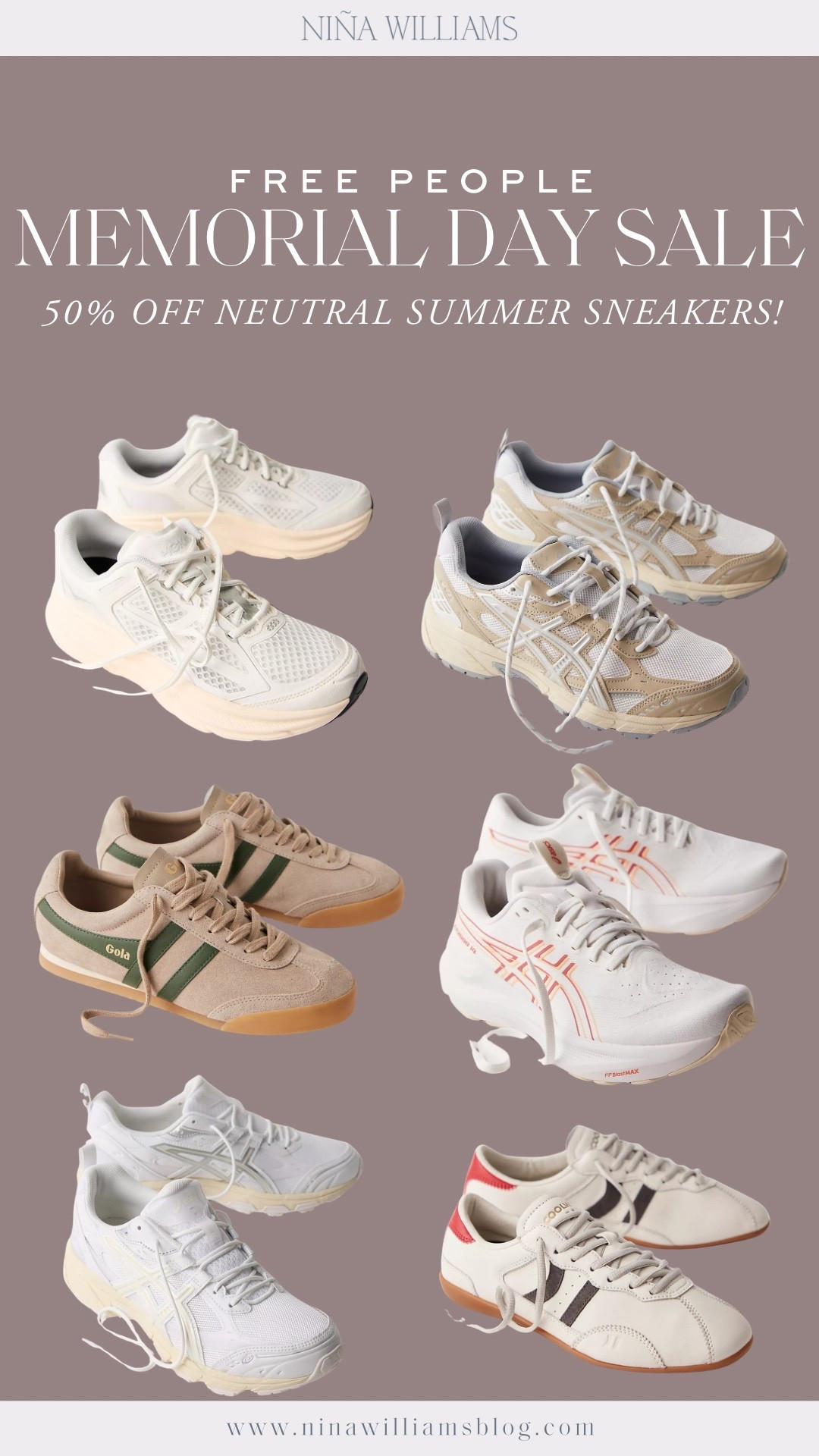 Free People limited time 50% off sale! Several neutral summer sneakers! Under $100

#LTKSaleAlert #LTKActive #LTKTravel