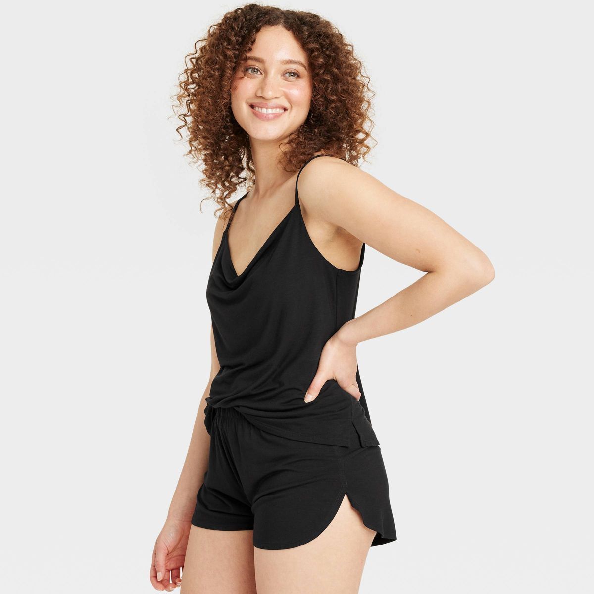 Women's Cloud Knit Cami Top and Shorts Pajama Set - Auden™ | Target