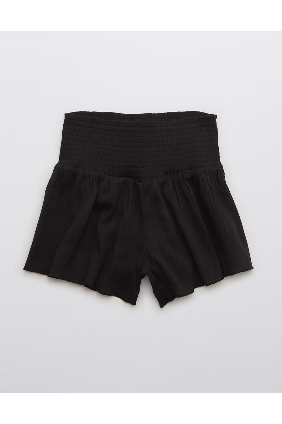 Aerie Real Good Smocked High Waisted Short | American Eagle Outfitters (US & CA)