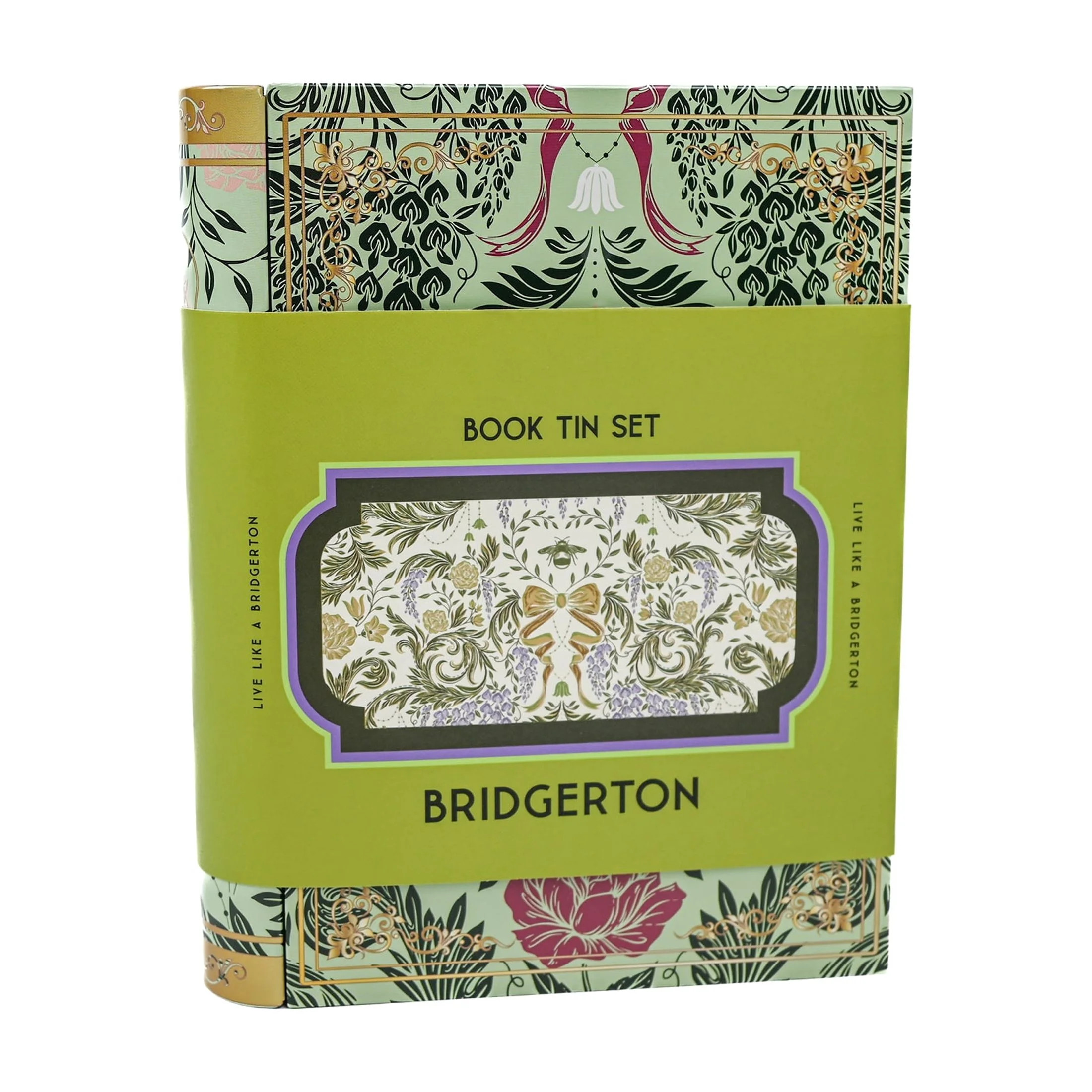 Bridgerton, 4 Piece Green Set with Socks, Bookmark, and Bow, One-Size, Netflix Official Collectio... | Walmart (US)