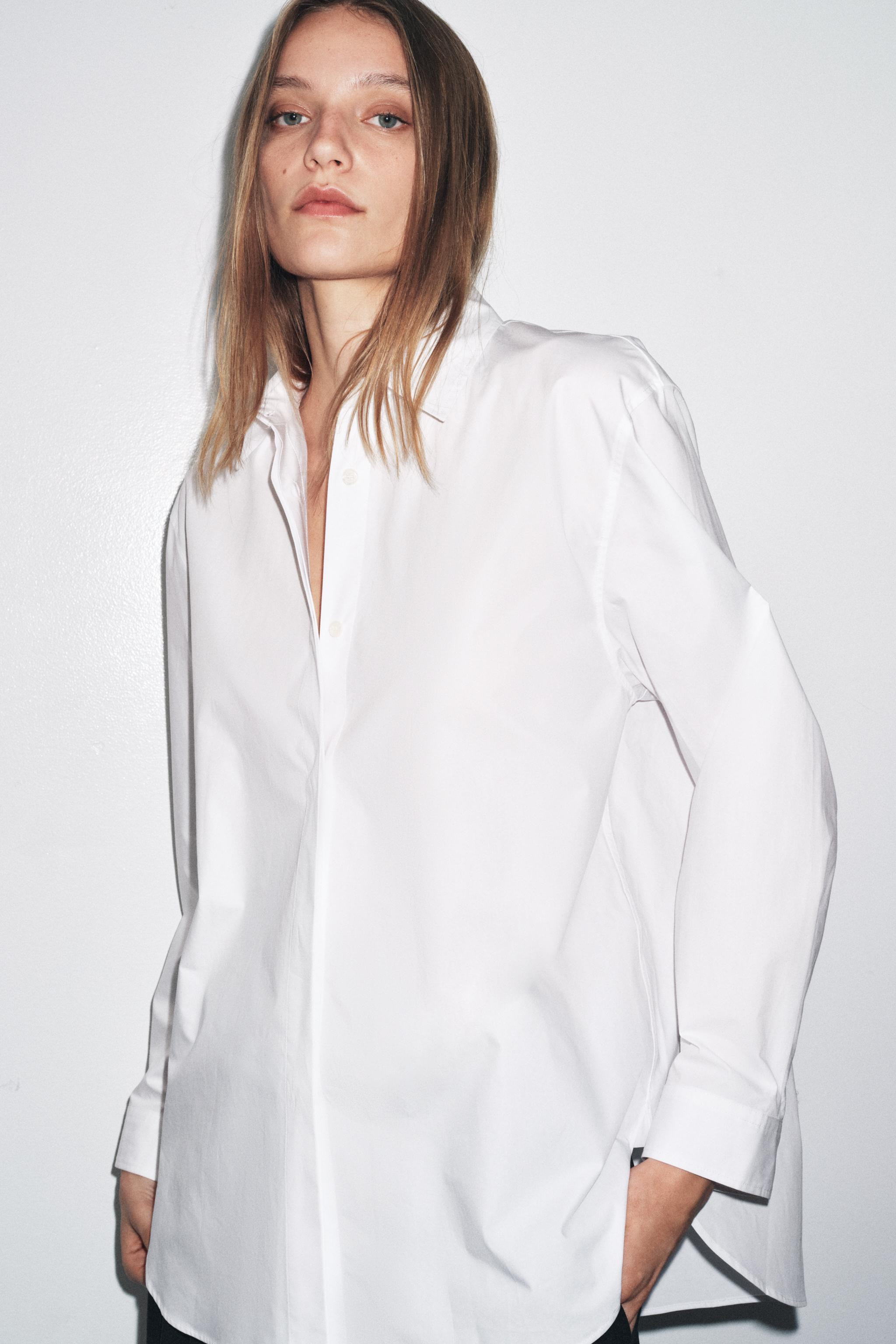 POPLIN SHIRT ZW COLLECTION | Zara UK