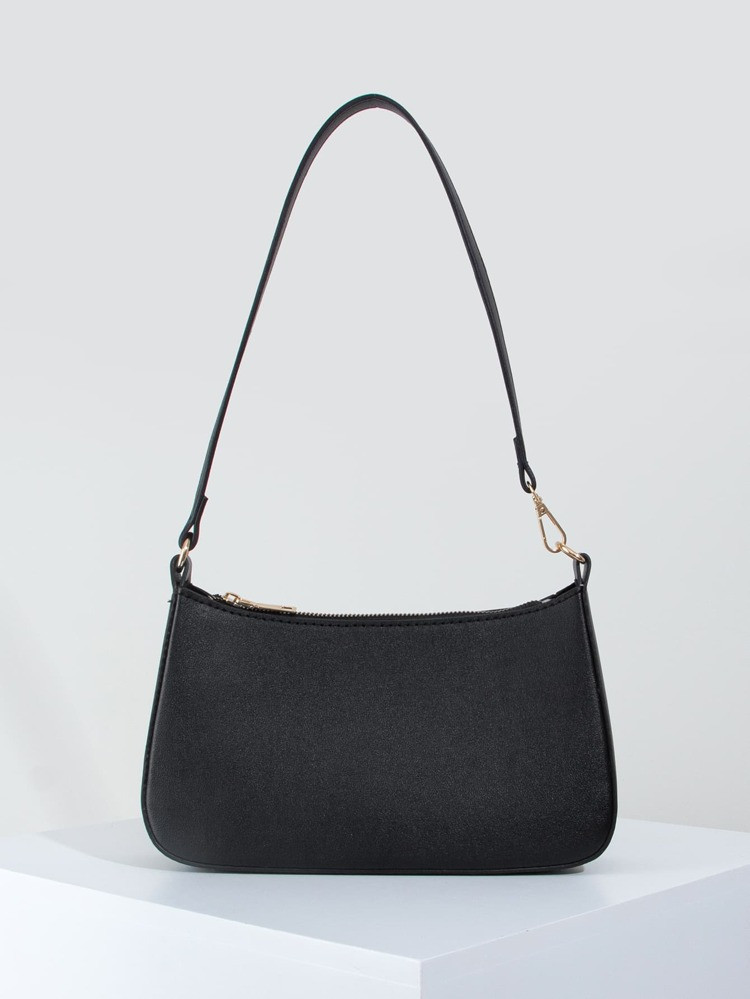 Borsa a spalle con zip minimalista | SHEIN