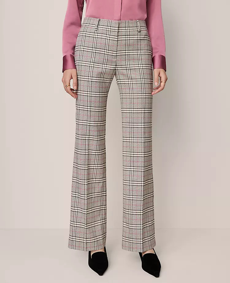 The Jayne Trouser in Plaid | Ann Taylor