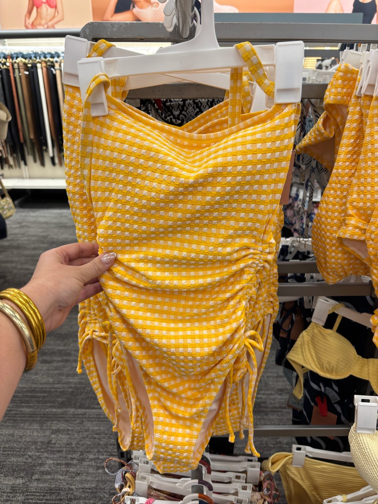 LOVING the yellow gingham one piece swimsuit!☀️😍 Swimsuit, swim, bikini, @Target

#LTKSaleAlert #LTKootd #LTKSwim