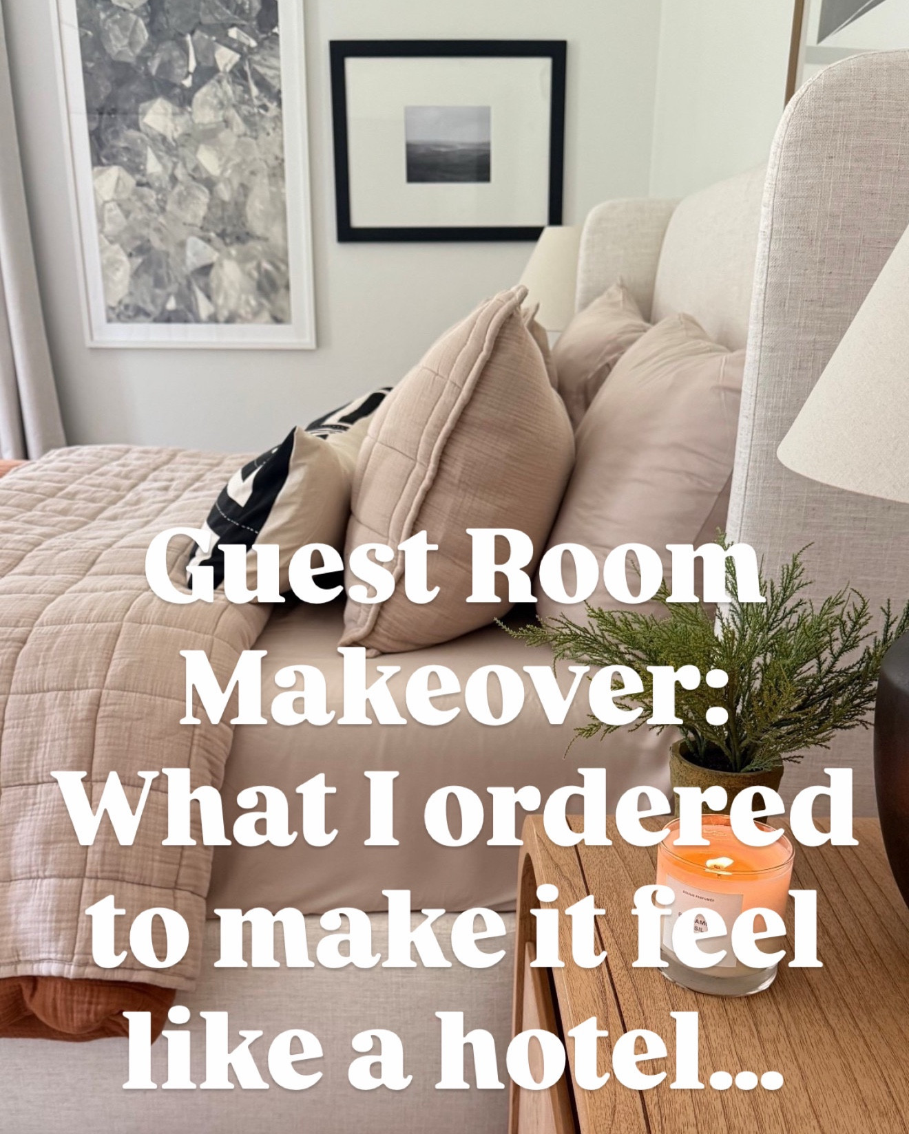 What I ordered for my guest room makeover 🛏️✨
I wanted this space to feel cozy, welcoming, and a little hotel-inspired without overspending. From bedding to decor, these are the pieces I chose to refresh our guest bedroom and make it feel comfortable for anyone staying over.

#LTKHome #LTKSaleAlert
