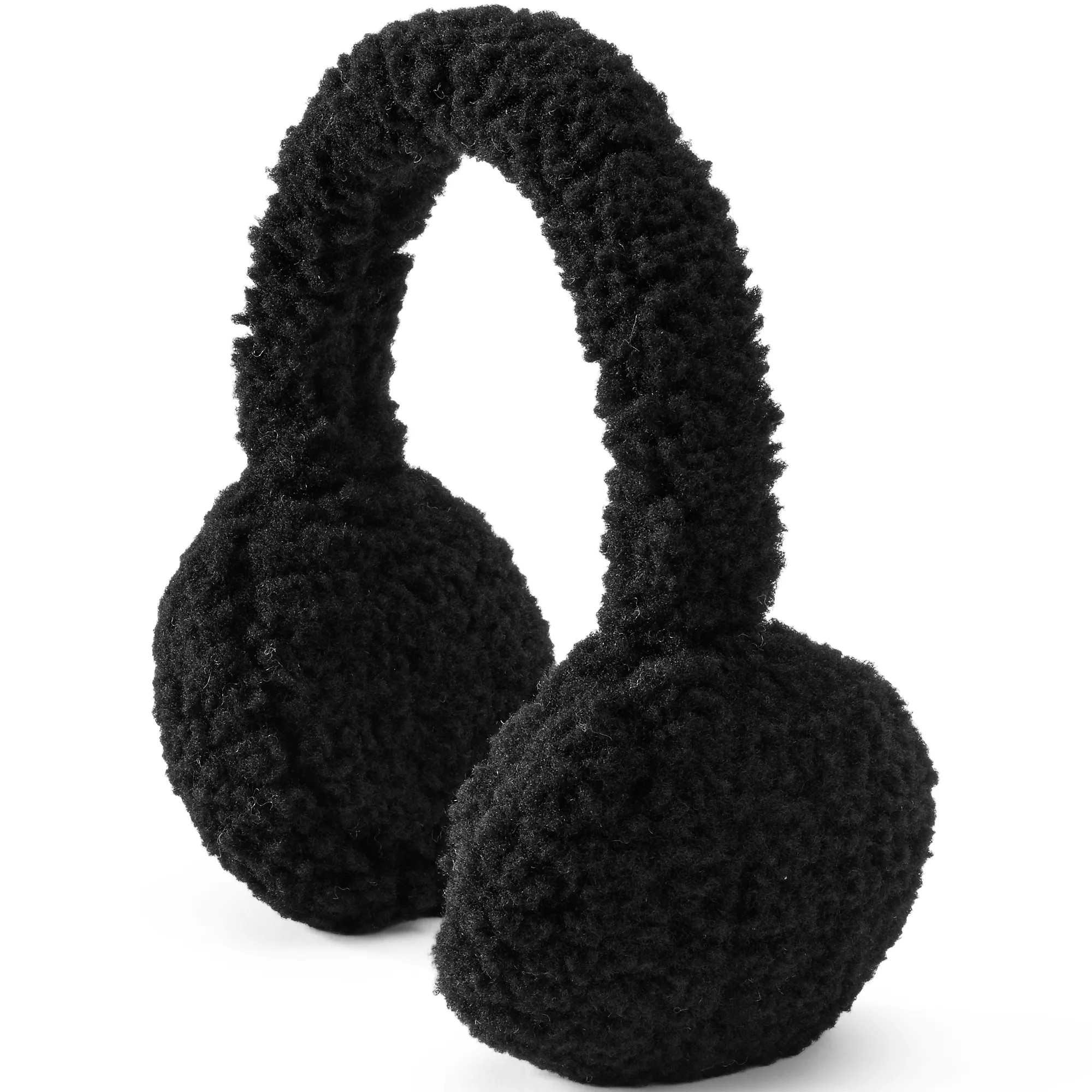 Women's Sherpa Fleece Earmuffs | Lands' End (US)