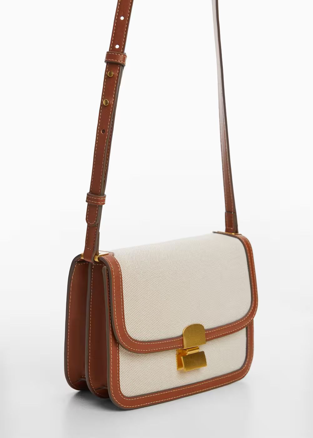 Crossbody bag with flap | MANGO (UK)