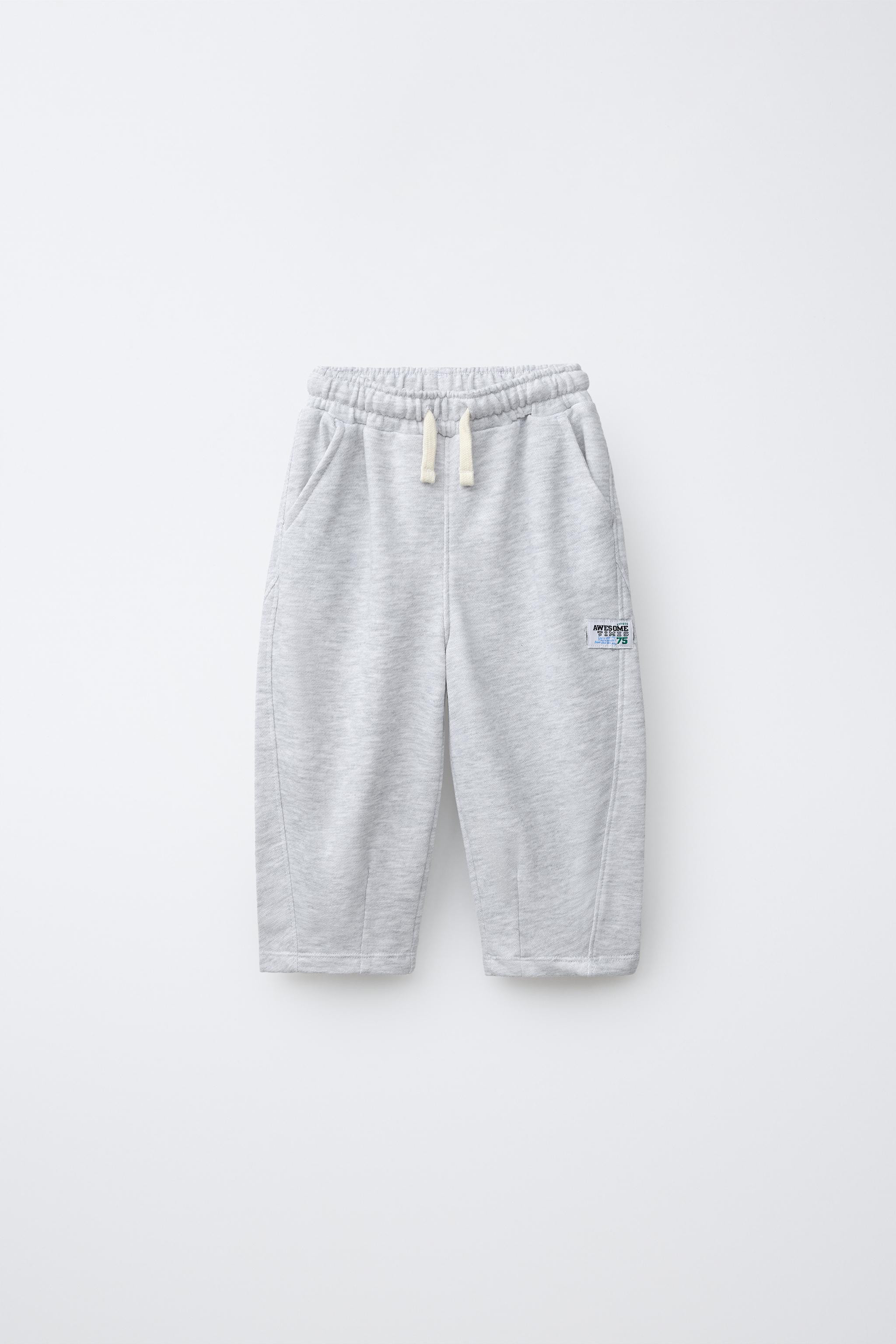 BARREL PANTS WITH LABEL | Zara US