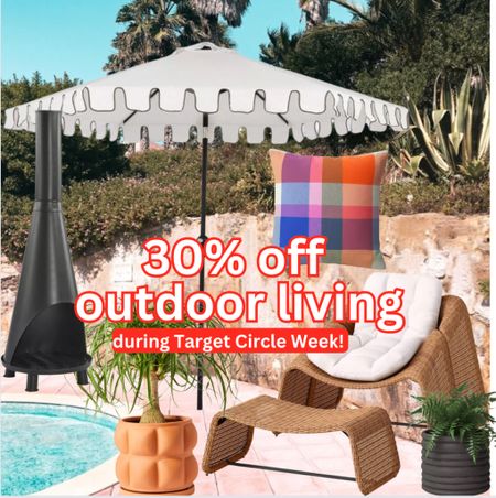 #ad THIS IS NOT A DRILL! @target Circle Week is happening 4/7-4/13, and you do NOT want to miss out on all the incredible deals. SAVE 30% on outdoor living!  All you need to do to get in on the 30% off member-only deals throughout the week is download the Target app, and the special offers will be automatically applied when you scan your app barcode at checkout!  🎯#target #targetdoesitagain #targetcircleweek #targetpartner

#LTKxTarget