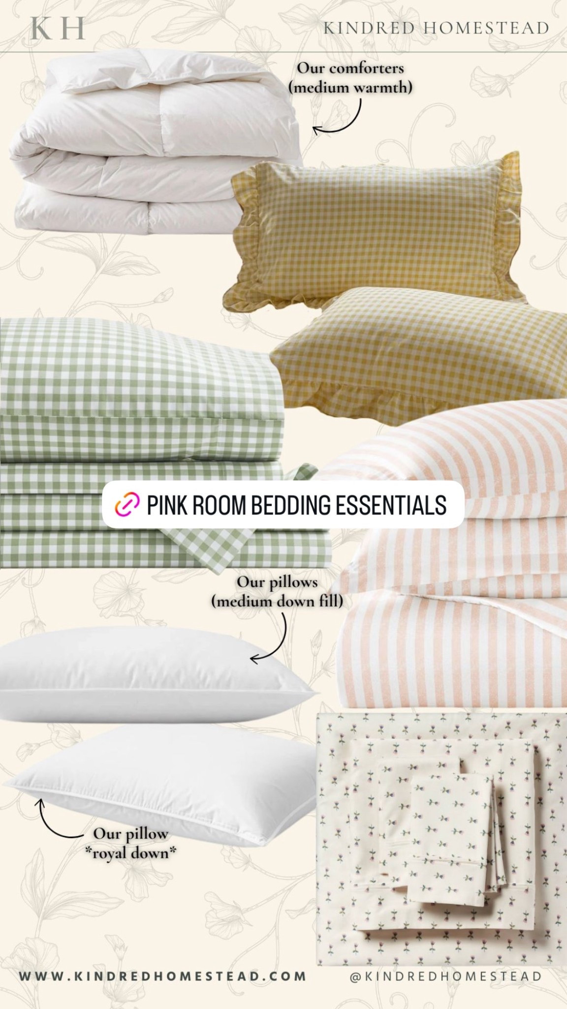 The pink room bedding essentials: from the duvet covers to the inserts to the pillows we use! 

#LTKHome