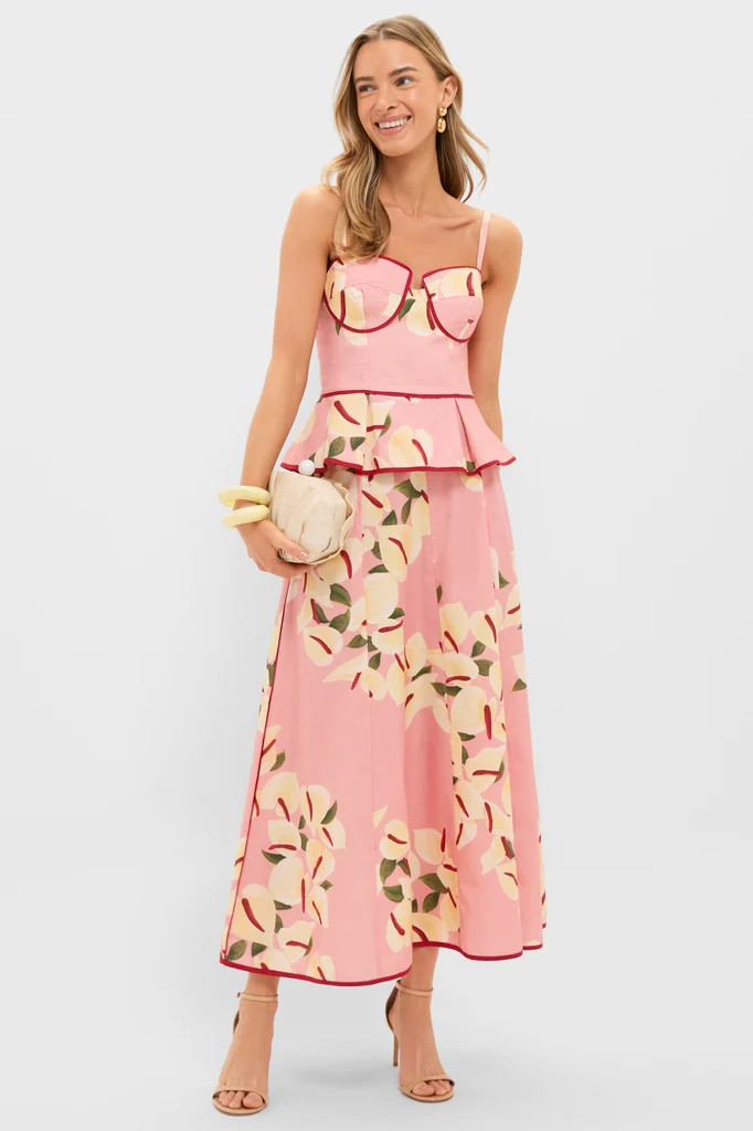 Anthurium Print Maxi Skirt | Tuckernuck (US)