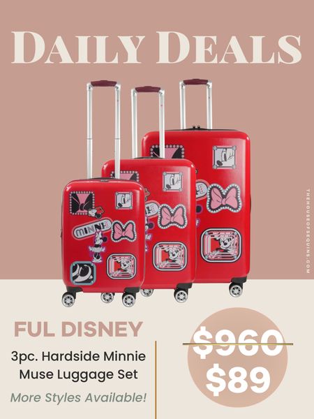 Amazing deals on these Disney luggage sets! 

Follow my shop @thehouseofsequins on the @shop.LTK app to shop this post and get my exclusive app-only content!

#liketkit #LTKsalealert #LTKGiftGuide #LTKtravel
@shop.ltk
https://liketk.it/40MgT