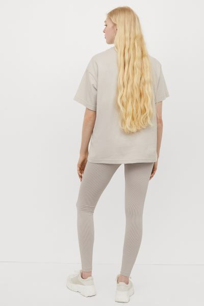 Wide-cut Cotton T-shirt | H&M (US + CA)