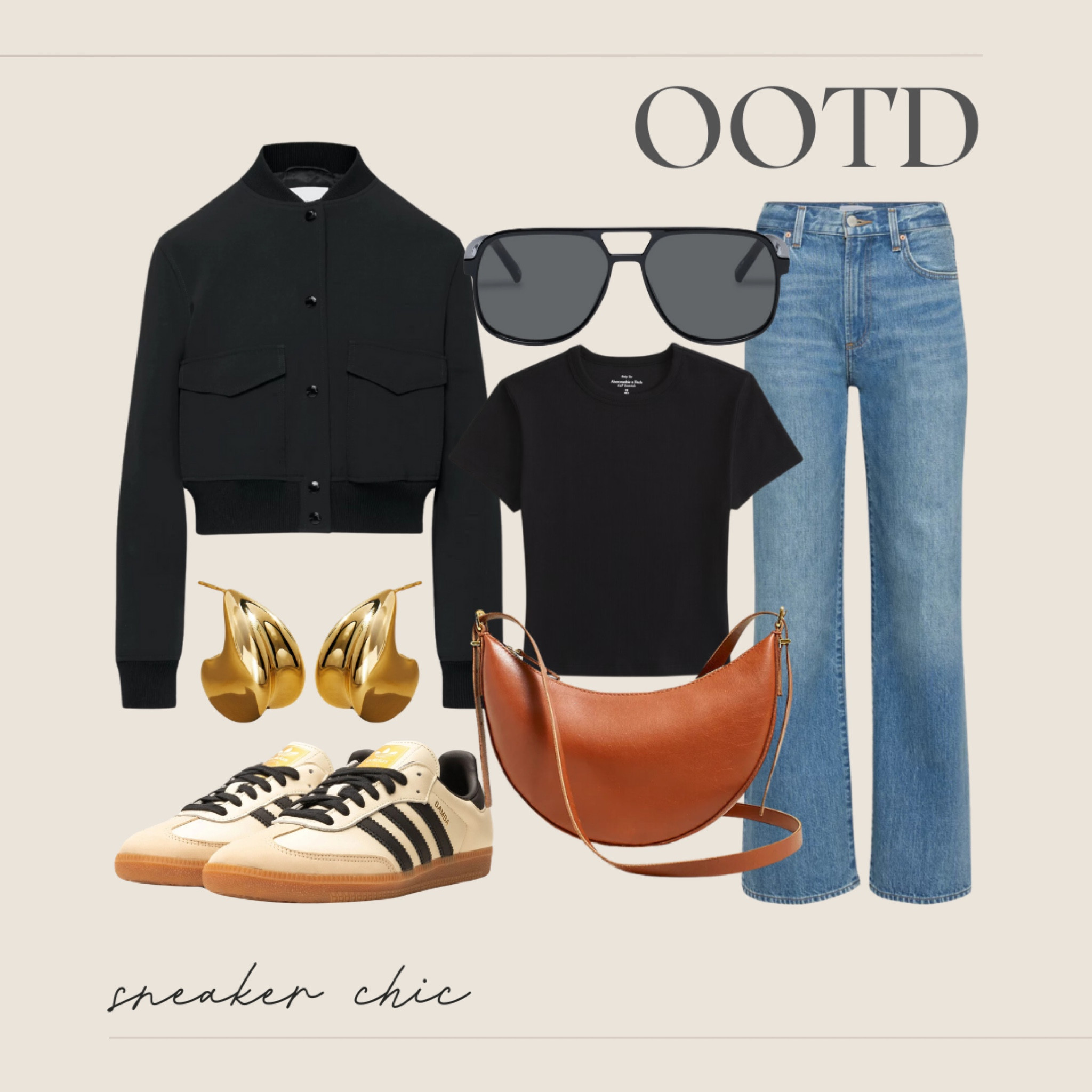 •outfit of the day•

this pair of sneakers took third place in my sneaker poll the other day. i own this pair and i absolutely love them. i’m convinced that sambas are top tier in comfort + i personally wear them almost every day.

#LTKstyletip #LTKover40 #LTKshoecrush