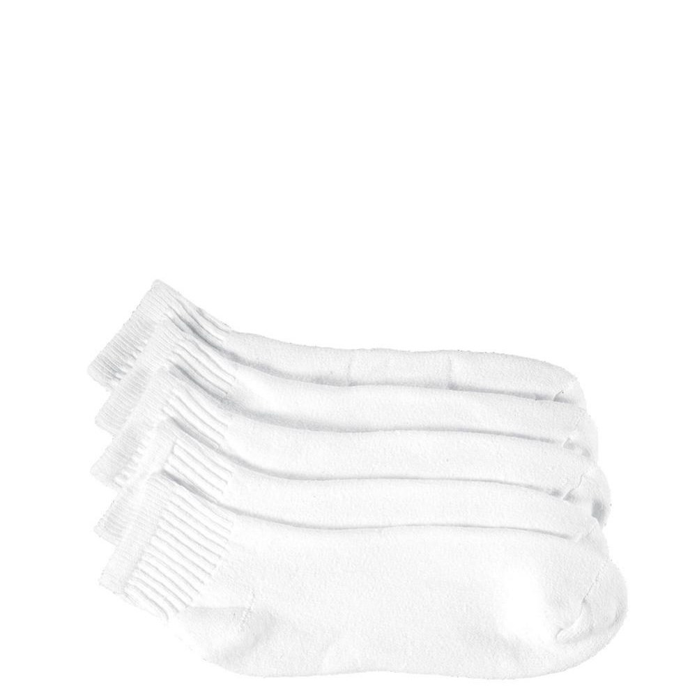 Womens Quarter Socks 5 Pack - White | Journeys