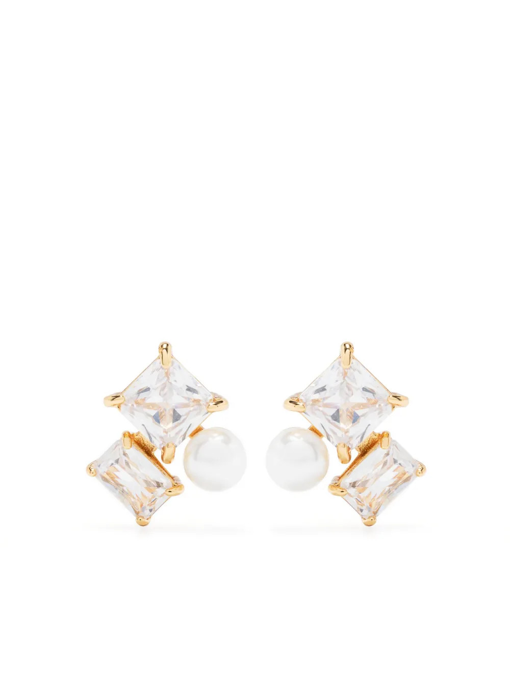 Kate Spade crystal-embellished Stud Earrings - Farfetch | Farfetch Global
