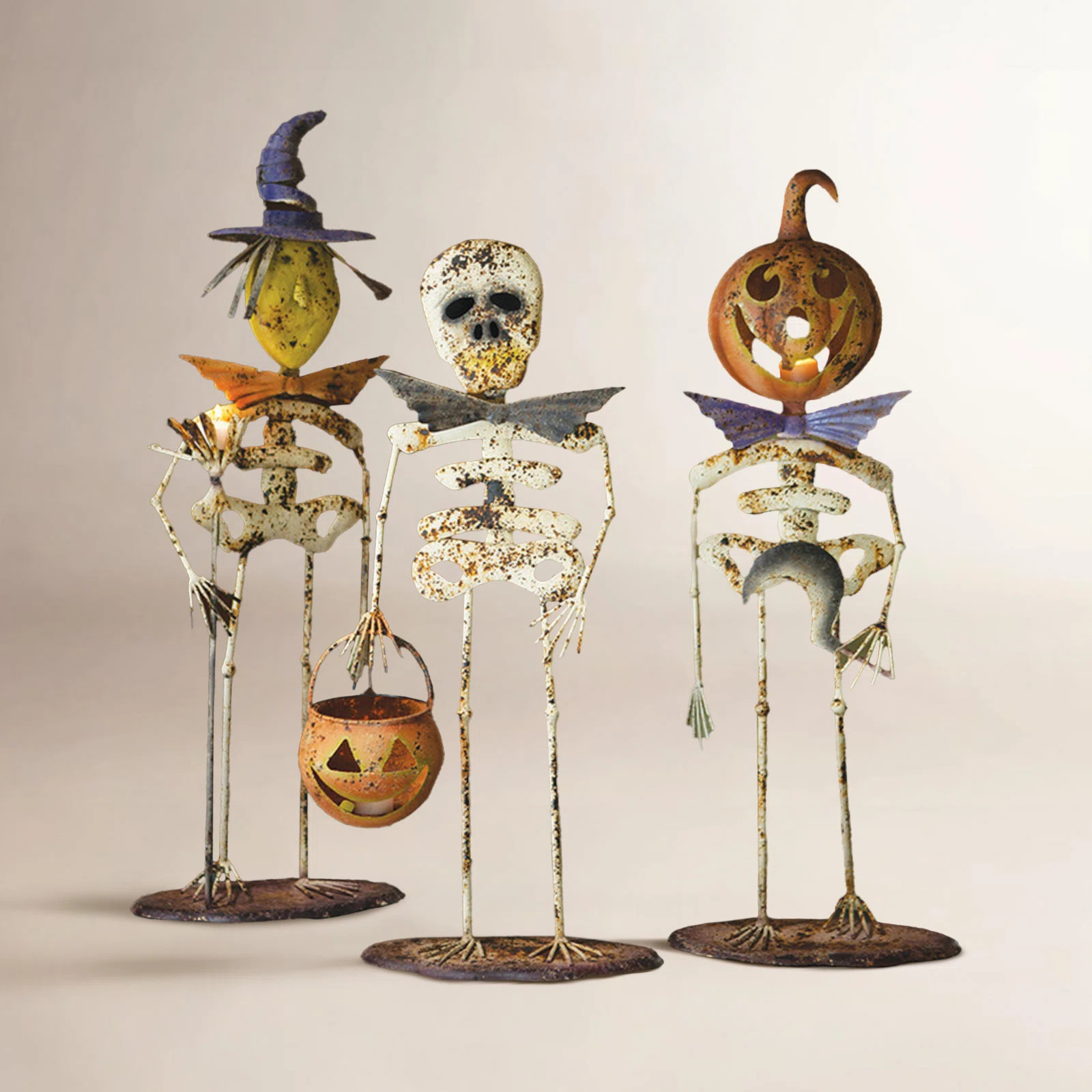 3-Piece Halloween Creature Figurine Set | Birch Lane