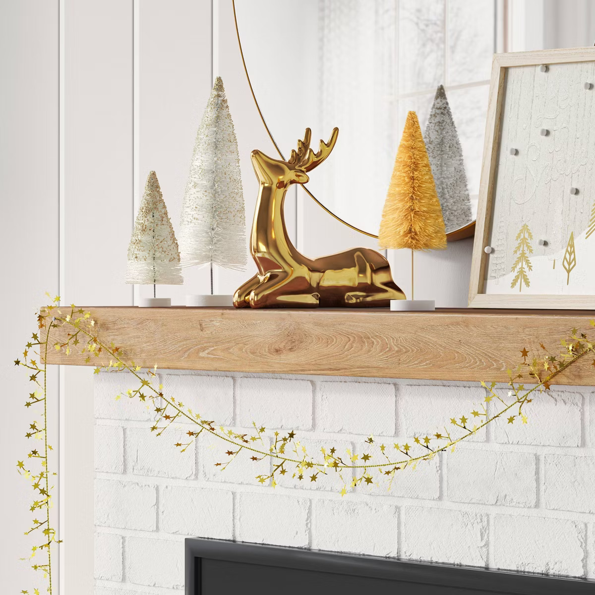 22' Wire Star Christmas Garland - Wondershop™ | Target