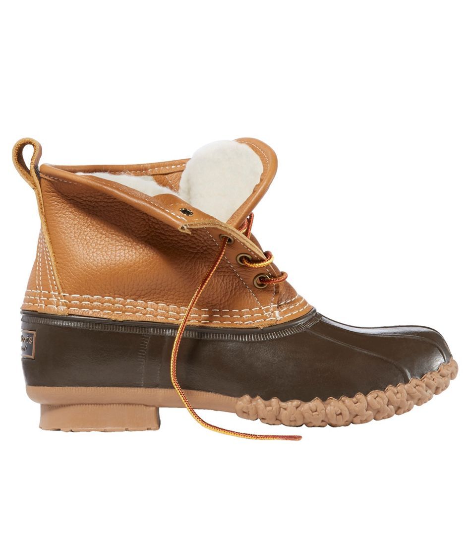 Women's Bean Boots, 6" Sherpa-Lined PrimaLoft | L.L. Bean