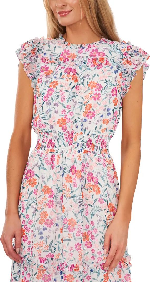 Floral Print Ruffle Dress | Nordstrom