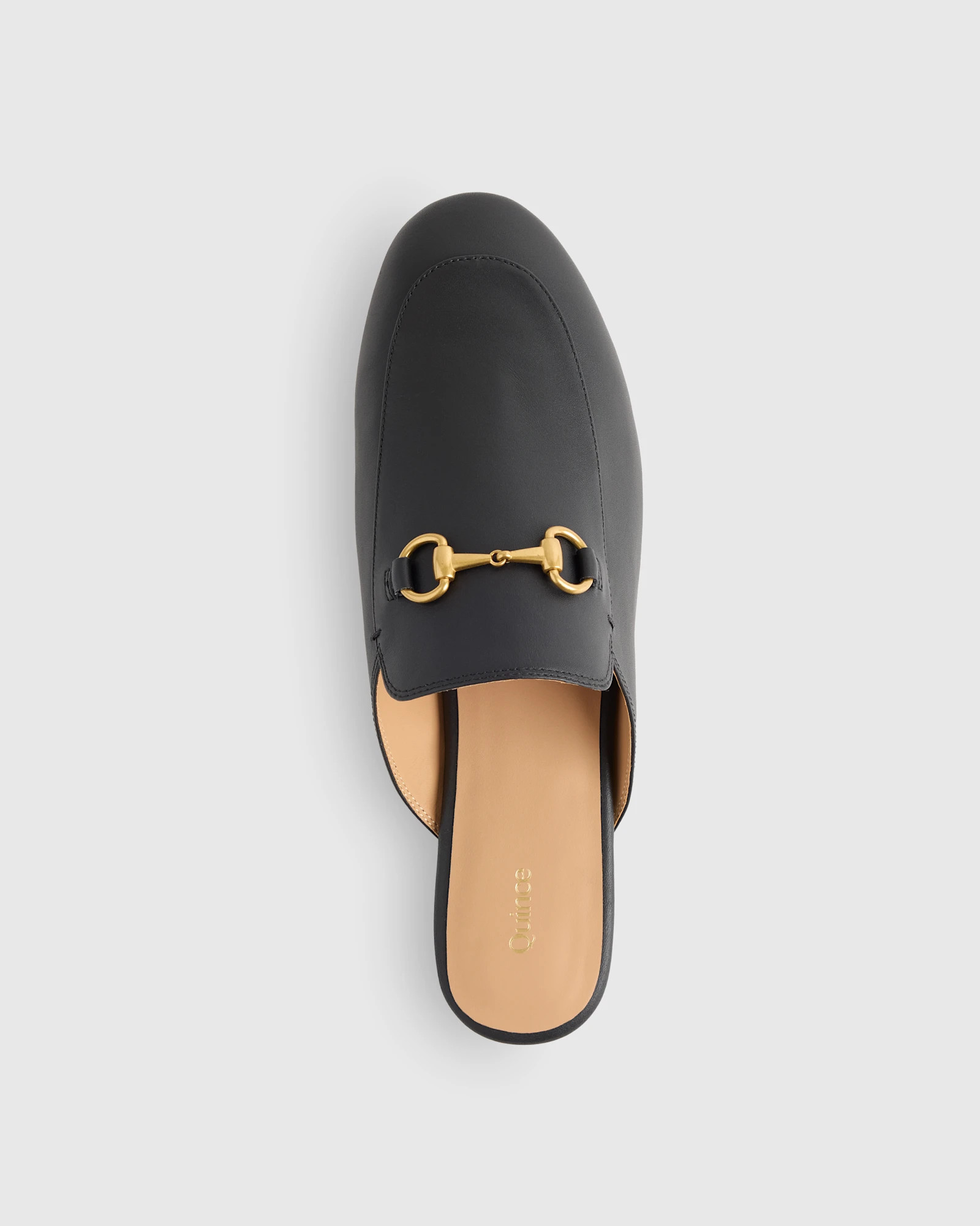 Italian Leather Horsebit Loafer Mule | Quince