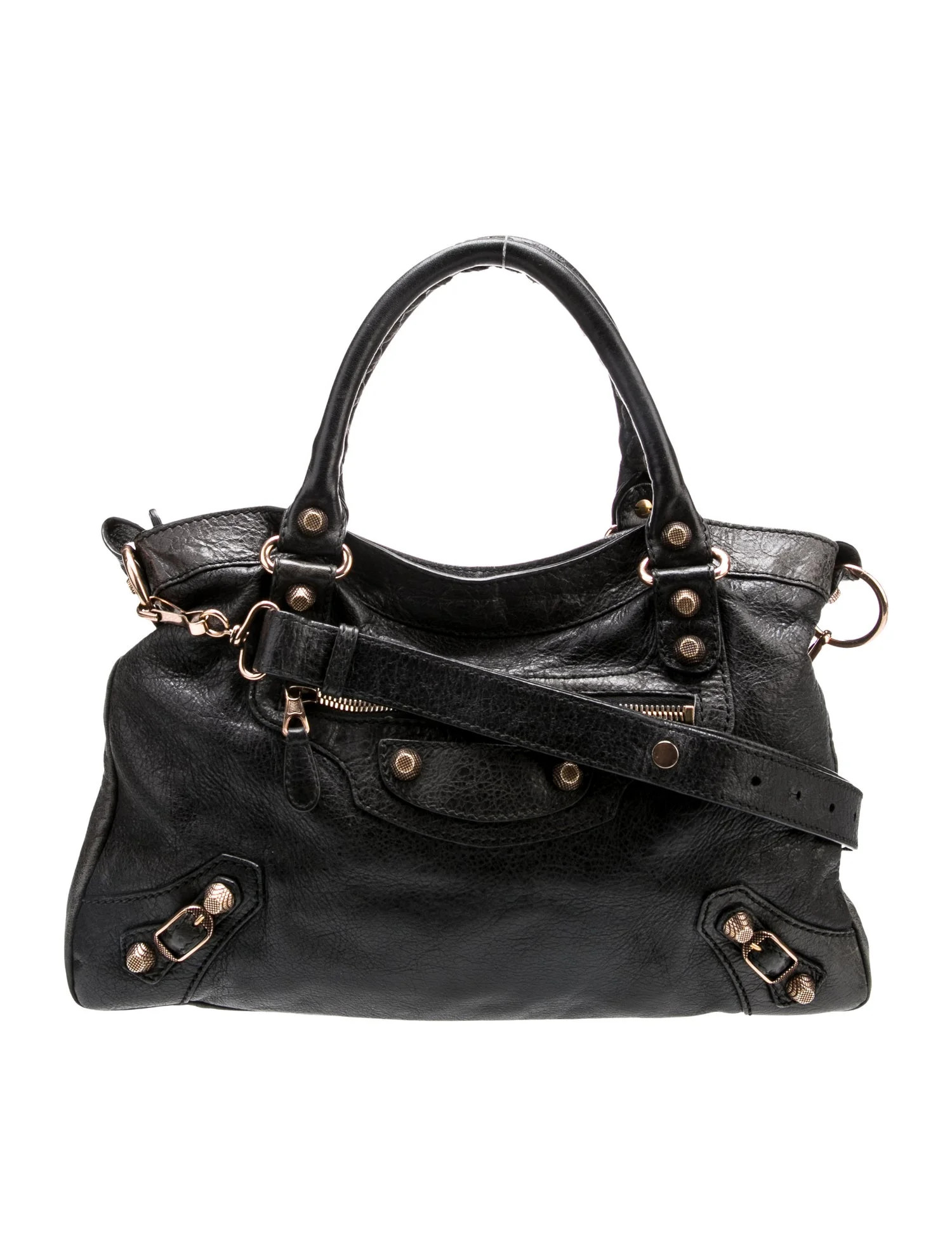 Leather Top Handle Bag | The RealReal
