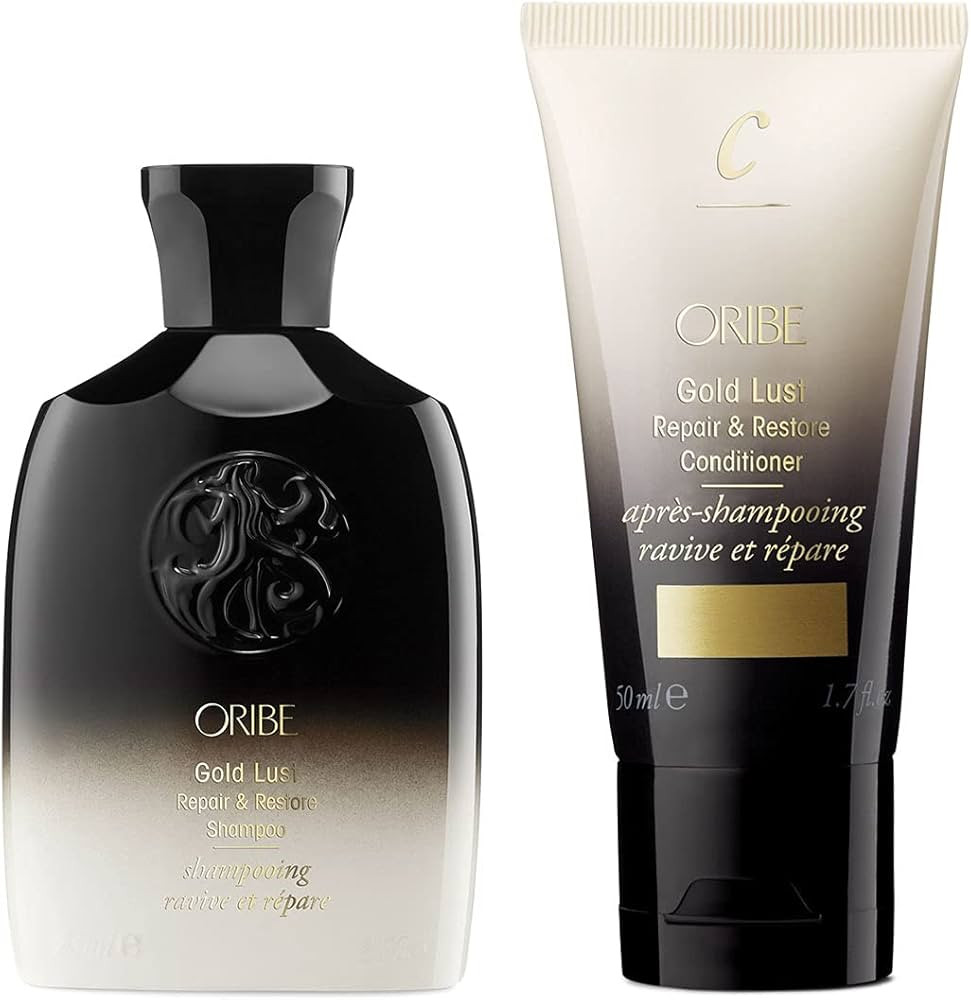 Oribe Gold Lust Repair & Restore Shampoo and Conditioner Travel Bundle | Amazon (US)