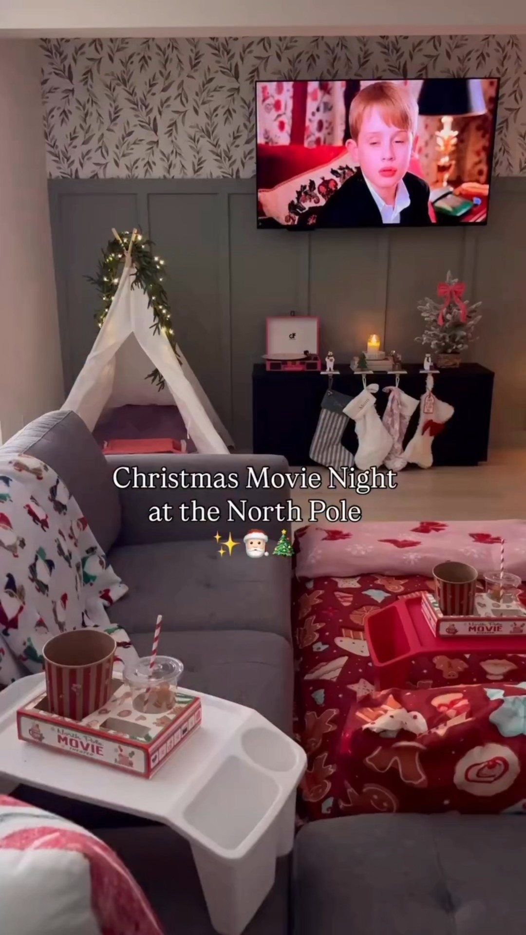 Create a North Pole movie night ! So cozy, festive + fun! We love Christmas movie nights in the basement.

Finds from Amazon! 

Christmas 
Christmas movie night 
Christmas fun at home 
Cozy Christmas 

#LTKmomlife #LTKSeasonal #LTKHoliday