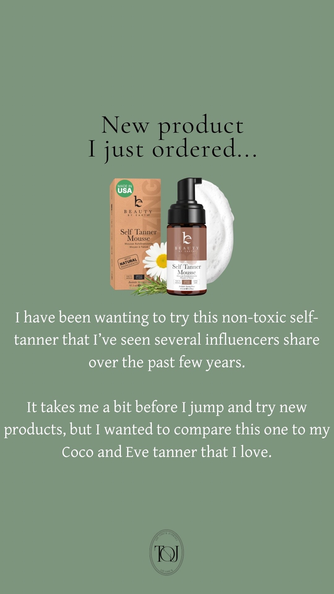 Giving this non toxic tanner a shot 

#LTKdayinmylife #LTKmomlife #LTKgrwm