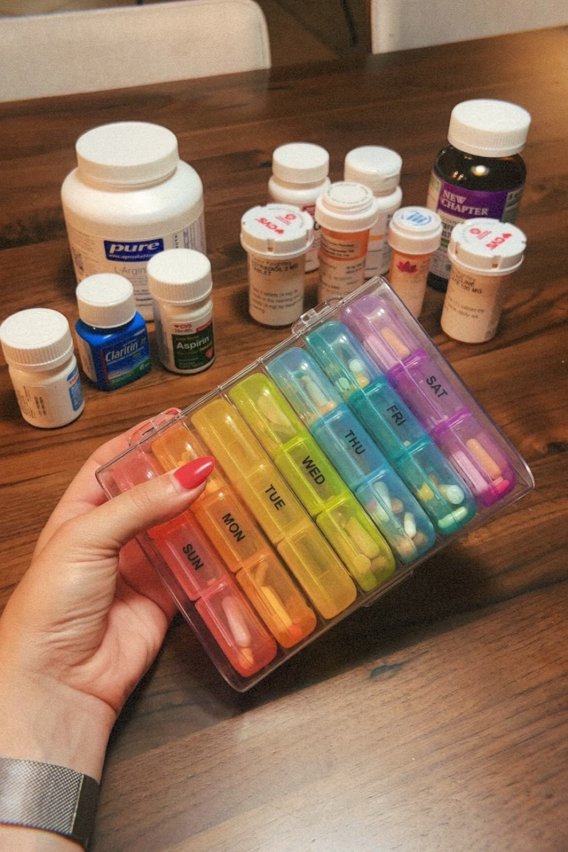 This is the best pill/vitamins organizer! Especially for me as I go through IVF! 

#LTKActive #LTKHome #LTKTravel