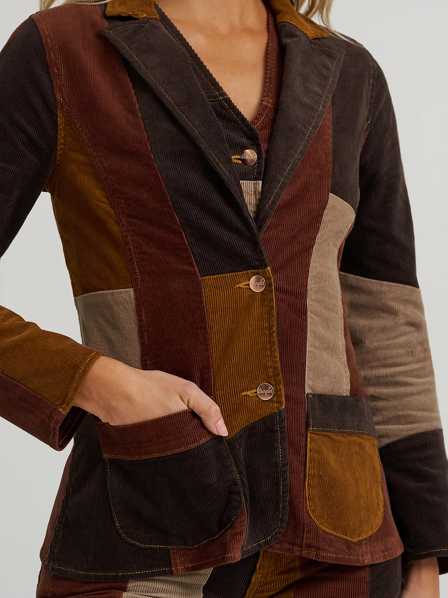 Wrangler x Lainey Wilson Patchwork Blazer | Wrangler