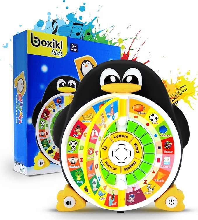 Boxiki kids Penguin Power ABC Learning Educational Toy Learning Game Center Boosts Core Pre-Kinde... | Amazon (US)