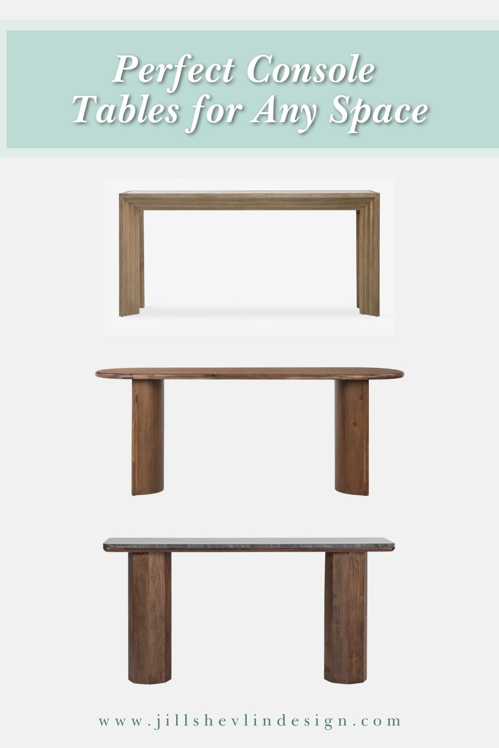 The Perfect Console Table for Any Space ✨Sleek, functional, and effortlessly stylish — this console table works beautifully in entryways, living rooms, or behind a sofa.🪞 Tap to shop – linked via LTK🔗 Affiliate links included📌 Save this for your next styling idea!#ConsoleTableGoals #EntrywayStyle #FunctionalDecor #VersatileDesign #LTKHome #LTKFamily #LTKFinds #JillShevlinDesign

#LTKFamily #LTKHome #LTKStyleTip