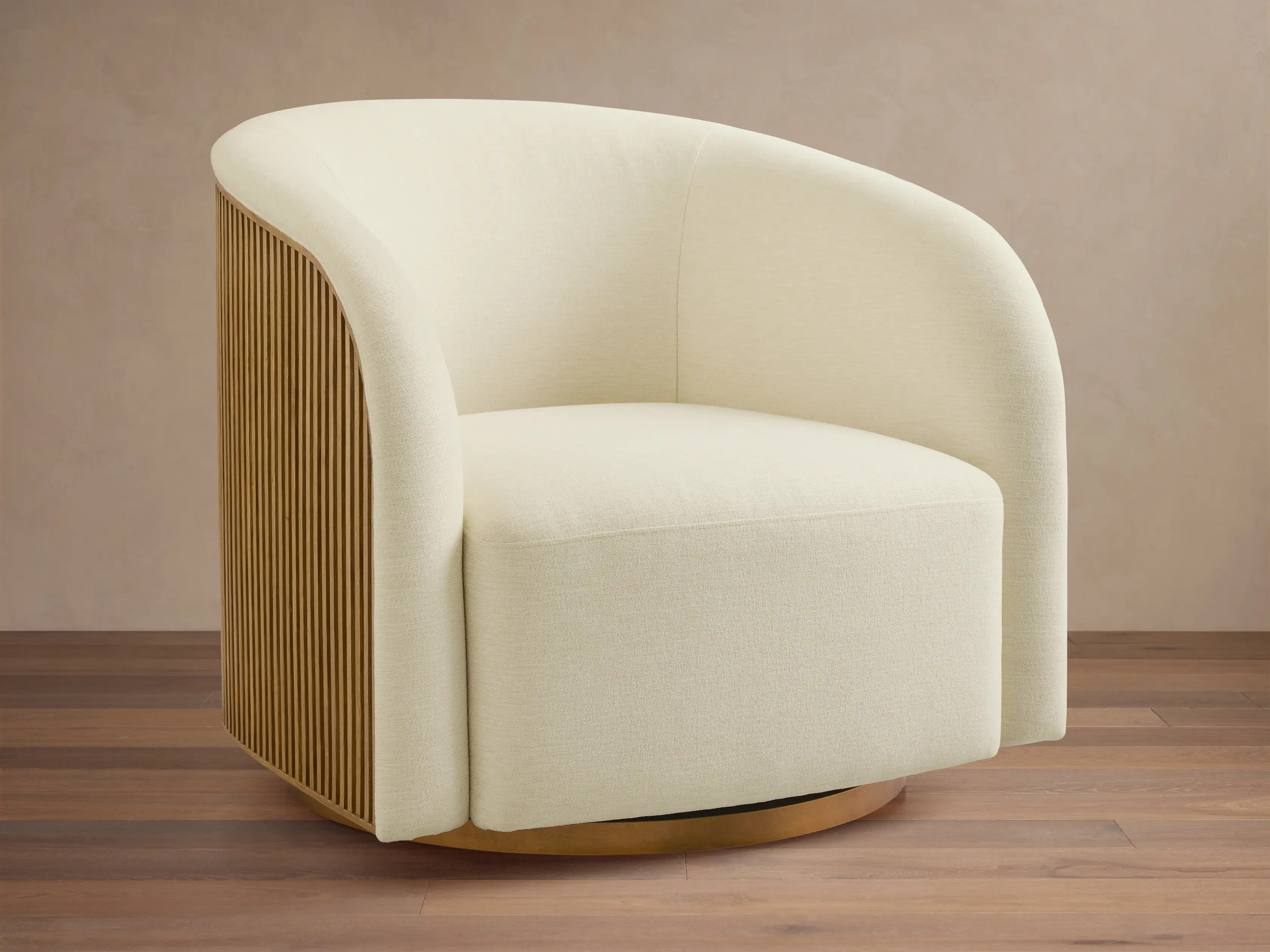 Finnley Swivel Chair | Arhaus