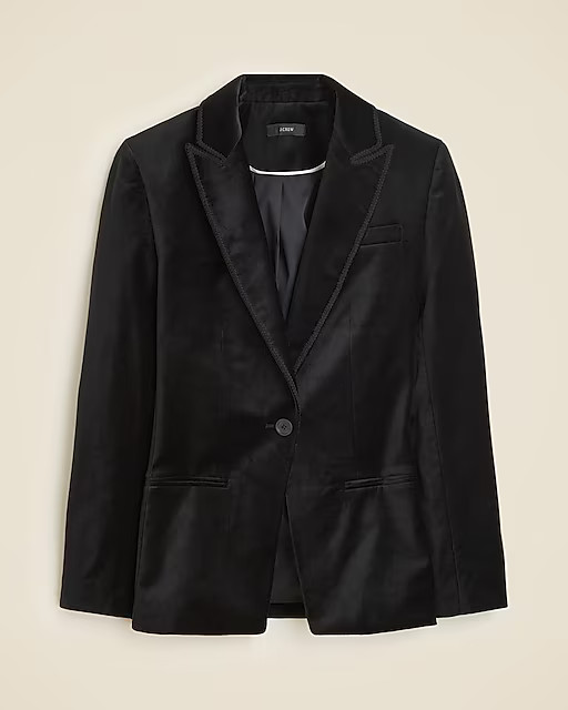 Alexandra blazer in velvet | J. Crew US